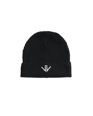 VI Embroidered-logo Beanie