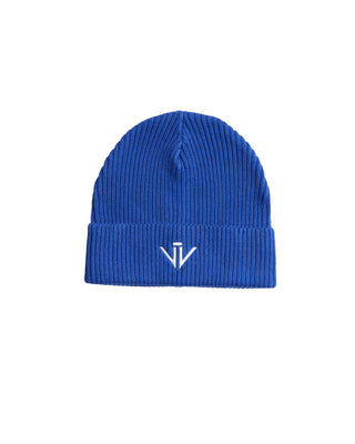 VI Embroidered-logo Beanie