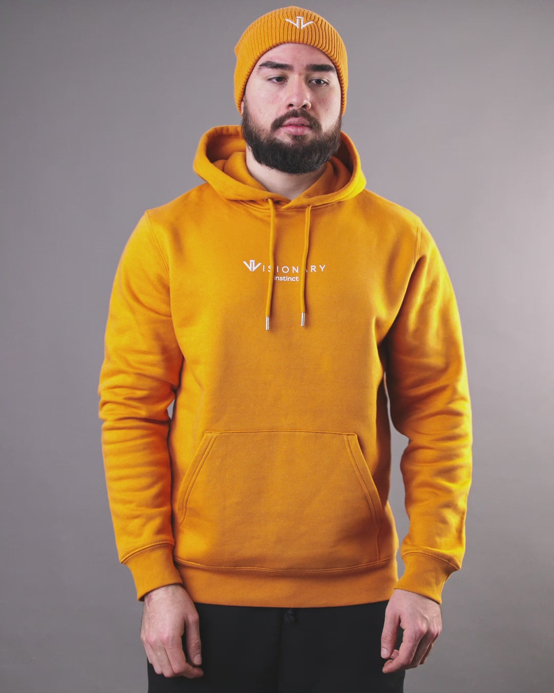 Dark discount mustard hoodie